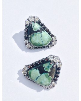 Nevada Turquoise Earrings SOLD